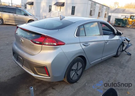 2021 Hyundai Ioniq Hybrid Se из США, поврежденный, VIN KMHC75LC6MU255743